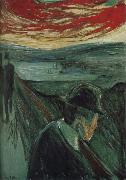 Edvard Munch Despair oil on canvas